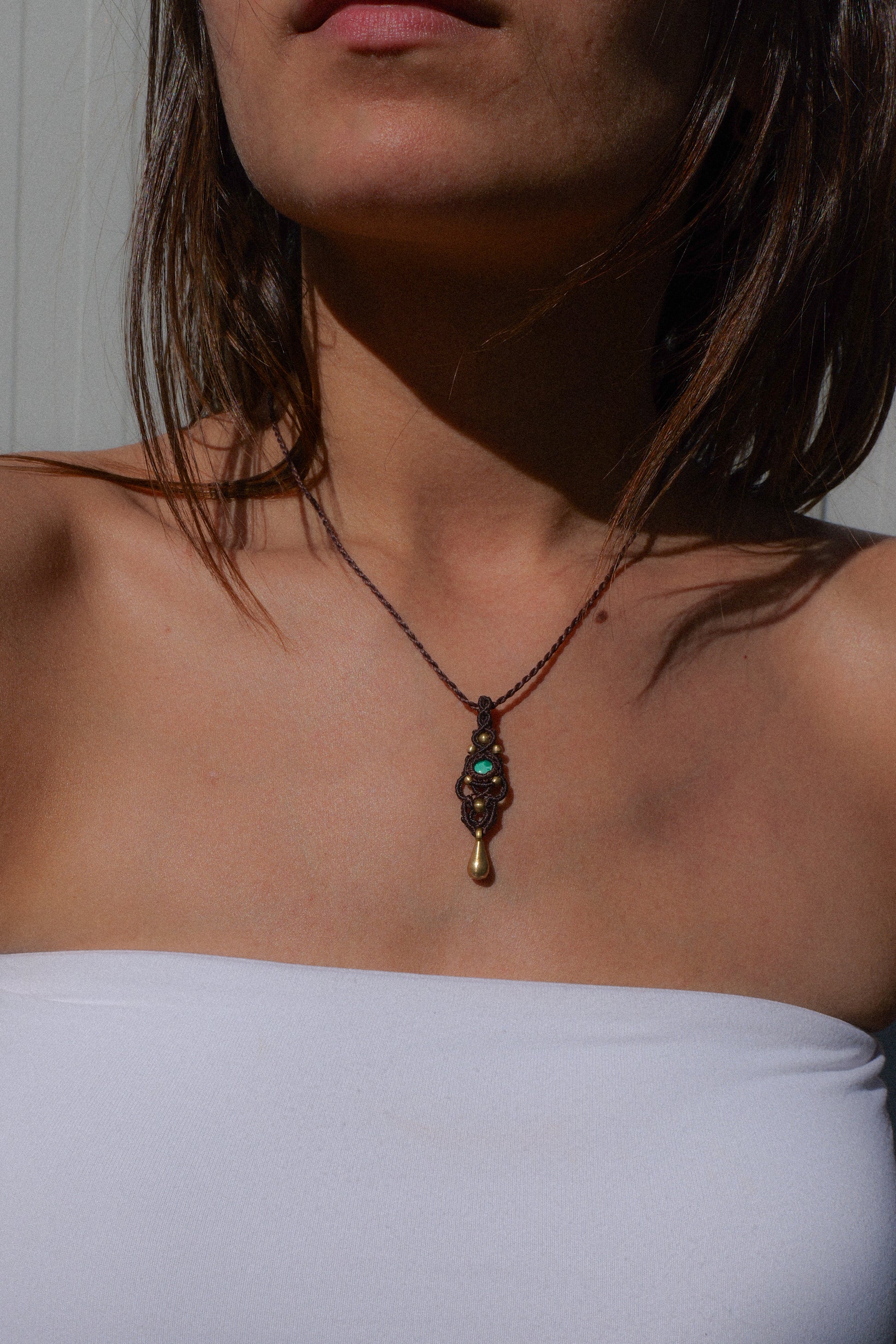 Mini Turquoise Pendant